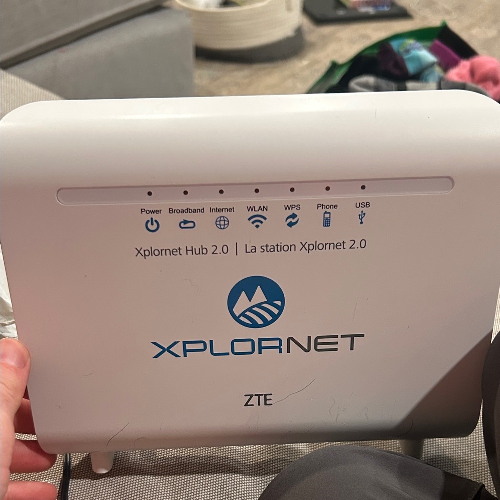 Xplornet Hub 2.0 White Networking Device